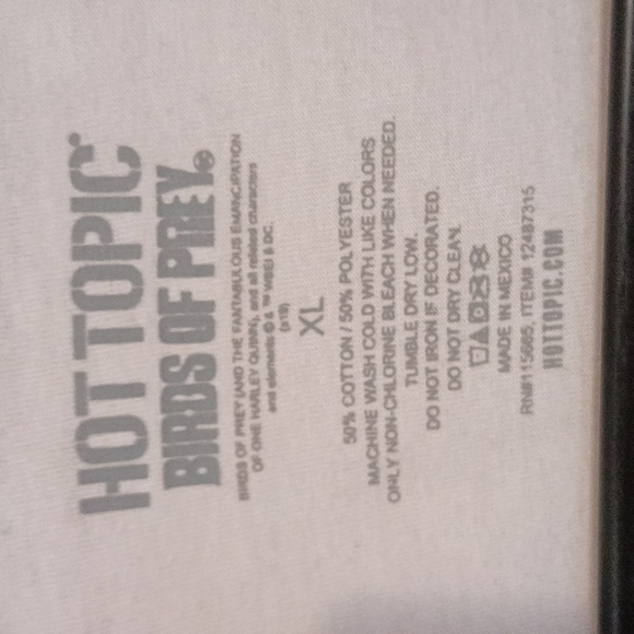 Harley Quinn T-shirt Birds of Prey pre-owned - Picture 3 of 3